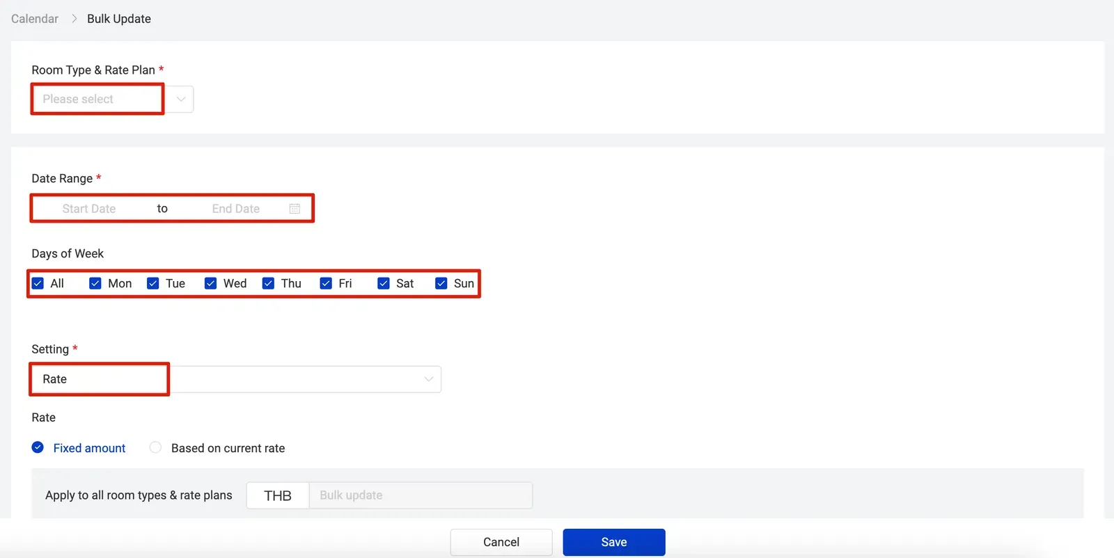 Set up Rates & Availability connecting to any channel in Smart Order PMS
