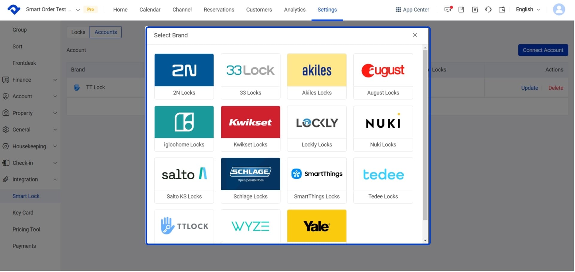 Unified Smart Lock Capabilities