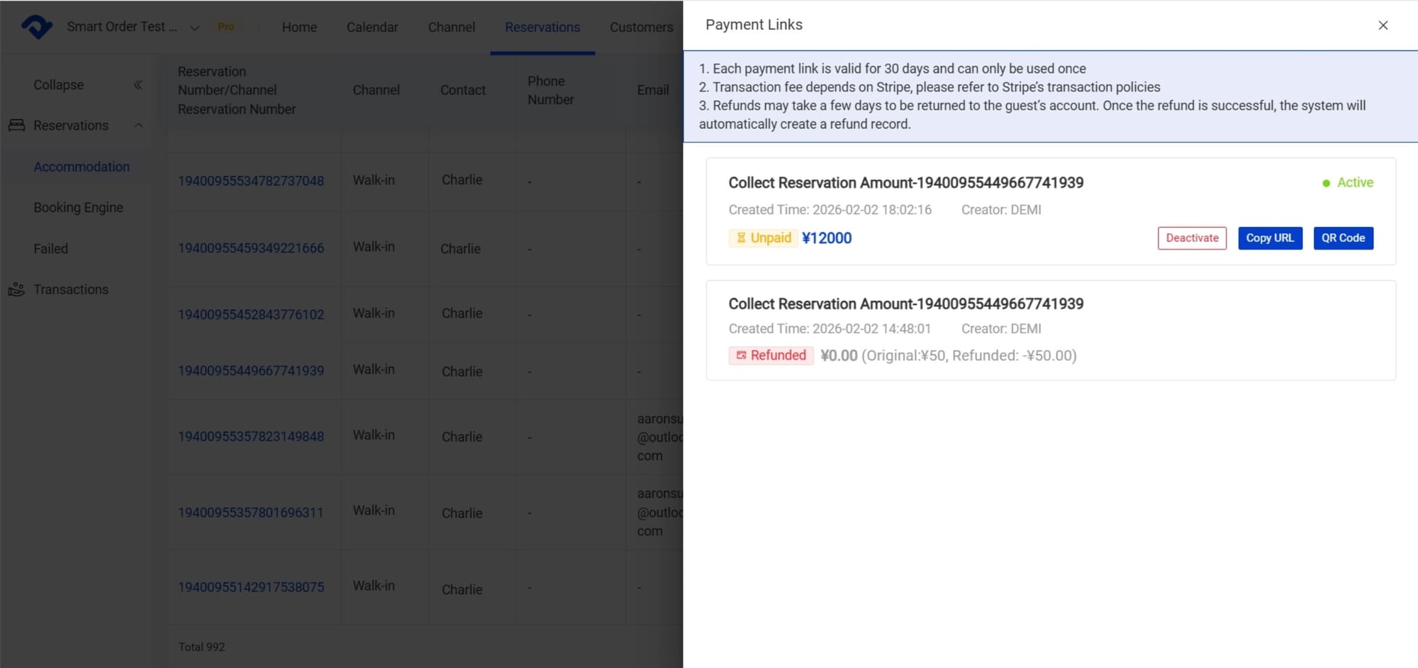 Pay by Stripe Payment Links