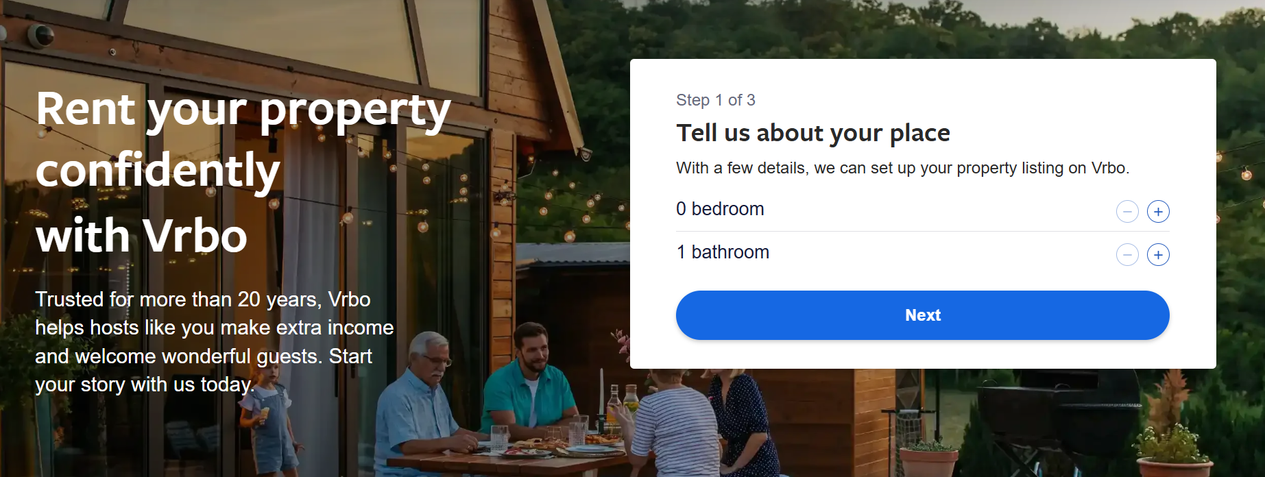 Enter your property basics