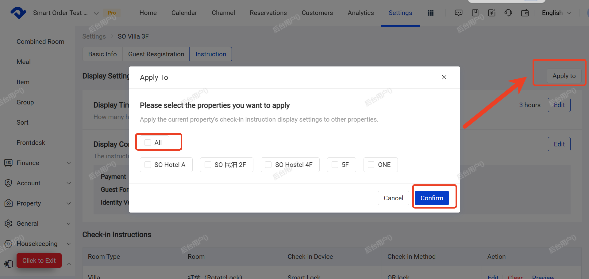 Apply To Multi-Property Groups