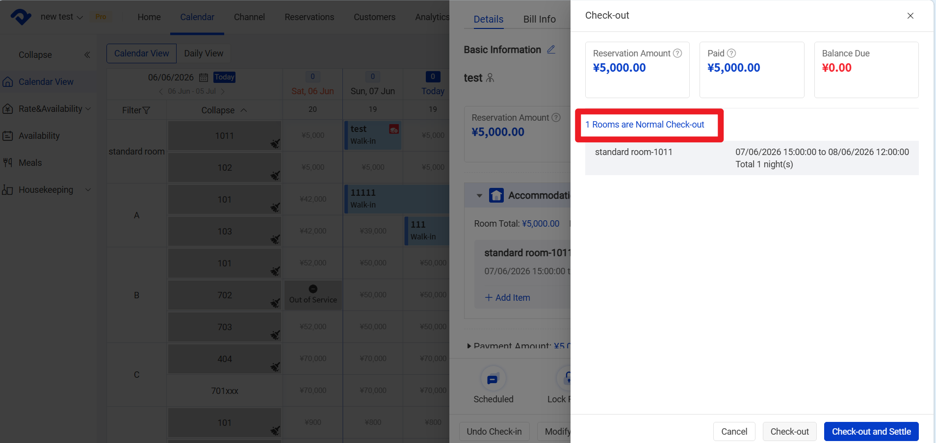Normal Checkout