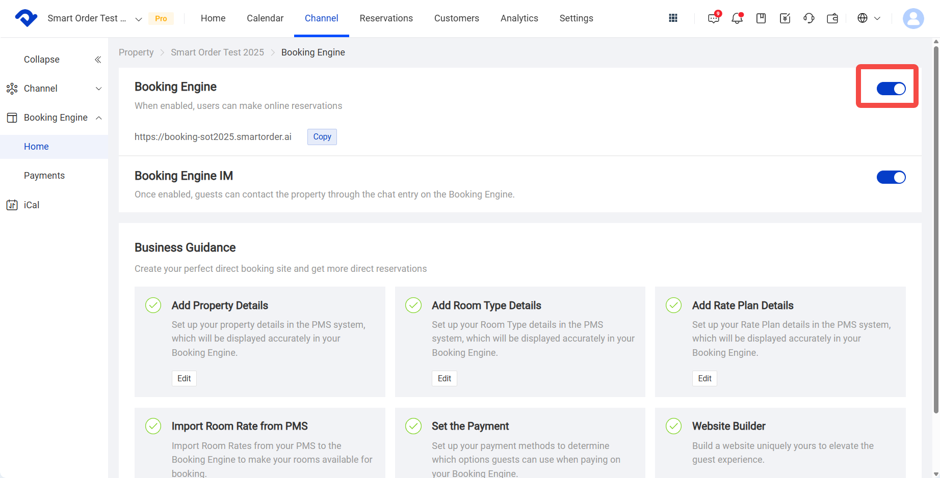 Booking Engine