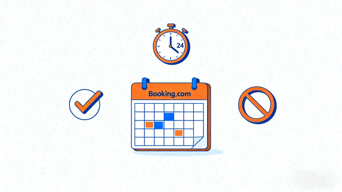 Booking.comのキャンセルポリシー：ホスト向け総合ガイド