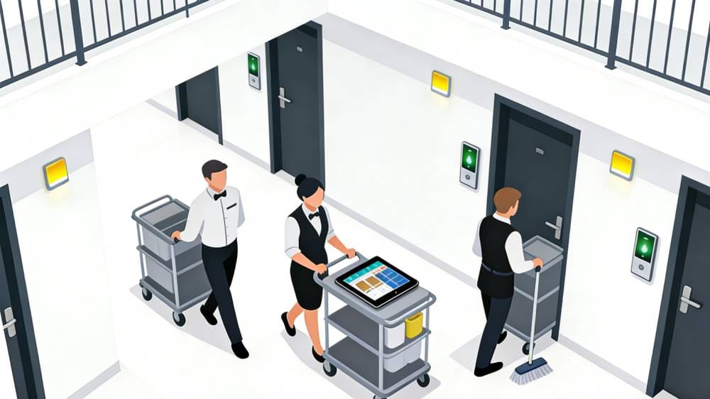 How to assign rooms automatically to housekeepers?