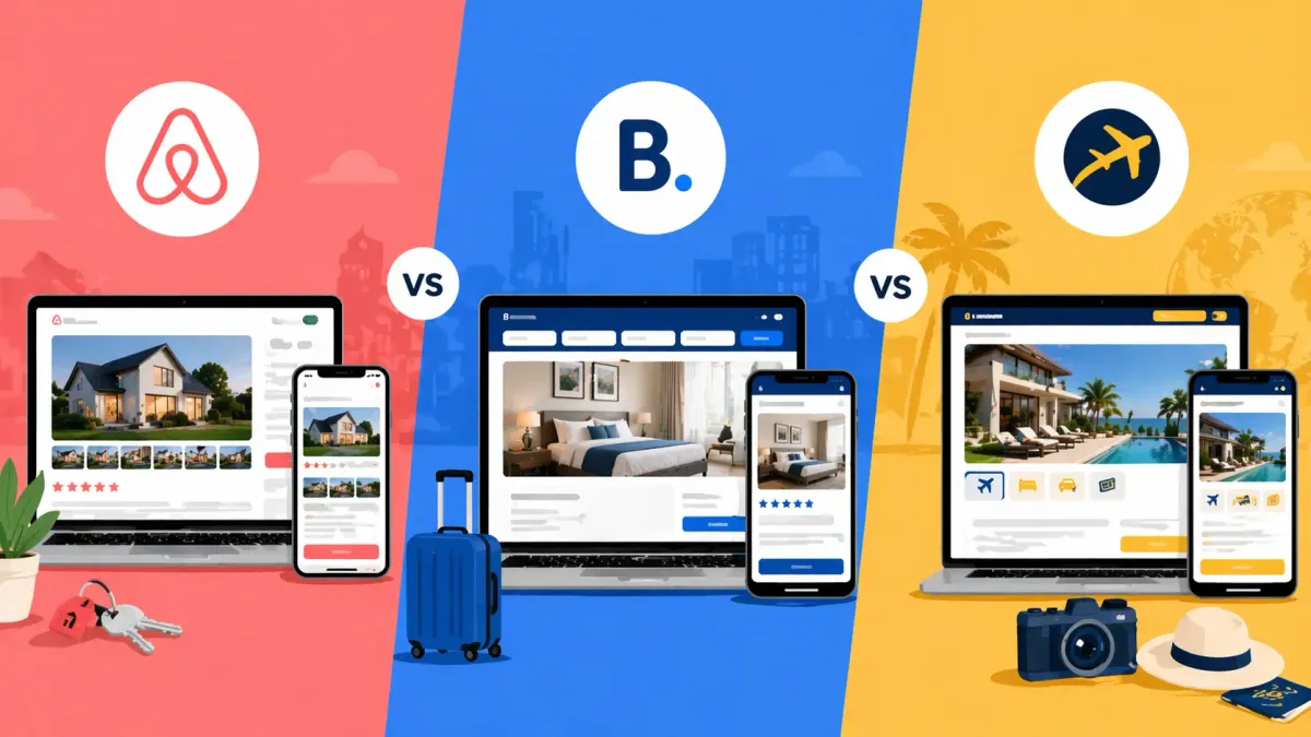 Airbnb vs Booking.com vs Expedia: Which Should You Focus On?
