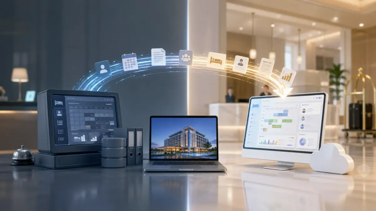 How to Switch Hotel Management Software Without Losing Your Data