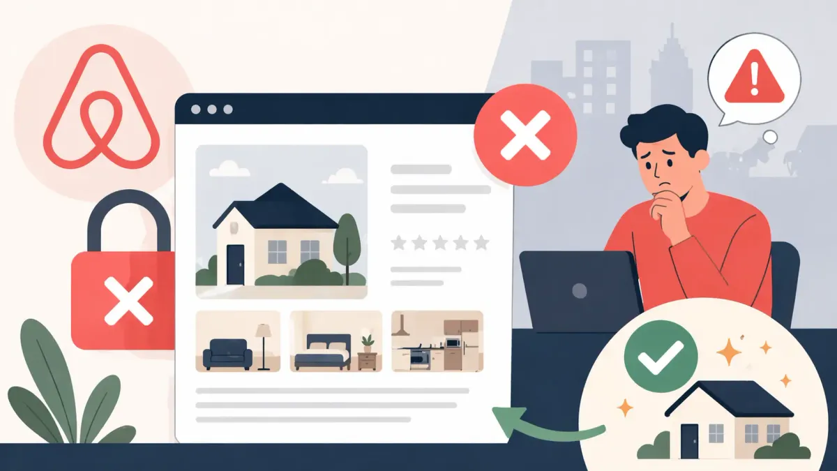 Why Your Airbnb Listing Gets Suspended (And How to Get It Back)