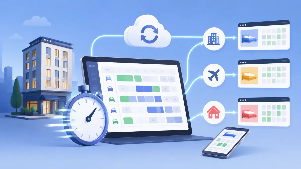 Verfügbarkeits-Synchronisation in der Hotelsoftware: Wie schnell muss sie sein?