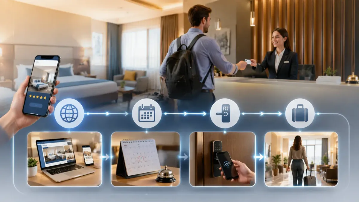 Small Hotel Reservation Workflow: From OTA Booking to Check-Out Without Spreadsheets