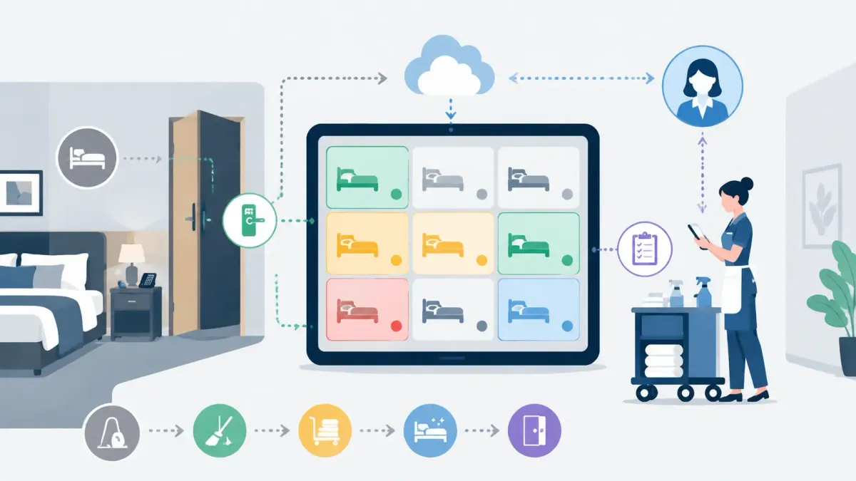 Hotel Housekeeping Automation: How PMS Room Status Updates Prevent Delays