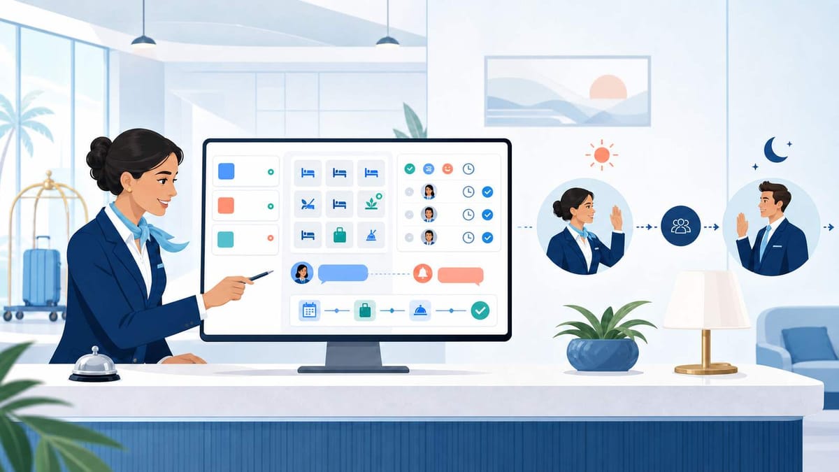 Hotel Front Desk Shift Handover: What Software Should Record Automatically