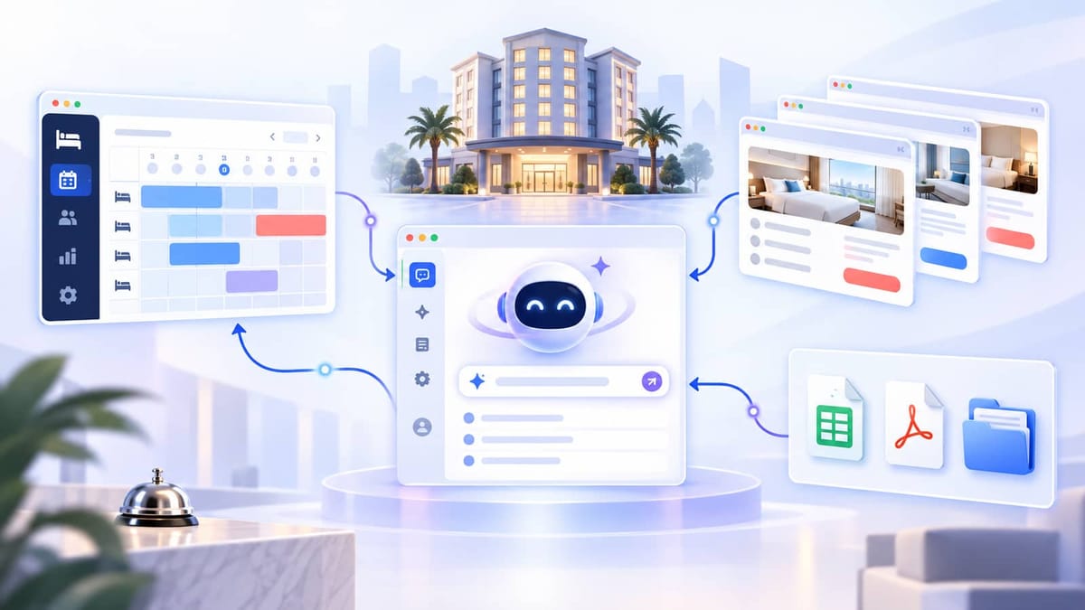 How Smart Order AI Desktop Works Across Your PMS, OTA Extranets, and Local Files