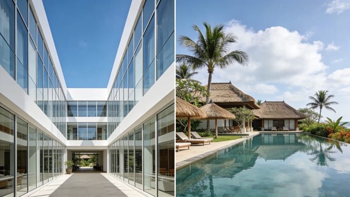 What is the difference between a hotel and a resort?