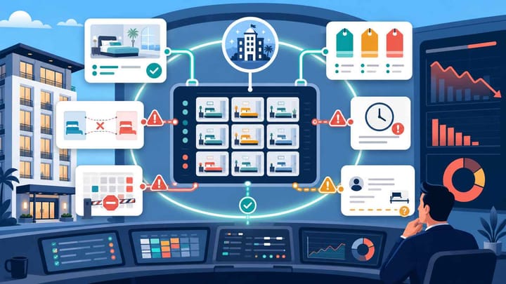 10 Fehler bei der Integration von Hotelsoftware, die zu Reservierungs- und Umsatzproblemen führen