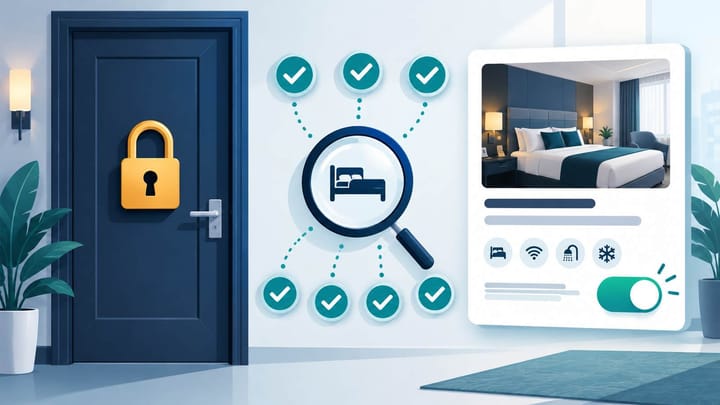 Ein geschlossenes Zimmer ist auf Booking.com weiterhin buchbar: 7 Prüfungen