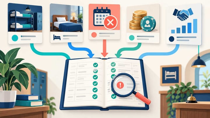 So stimmen Hostels Hostelworld-Stornierungen und Provisionen ab