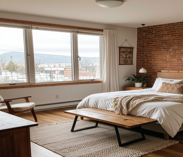 comfortable Airbnb room